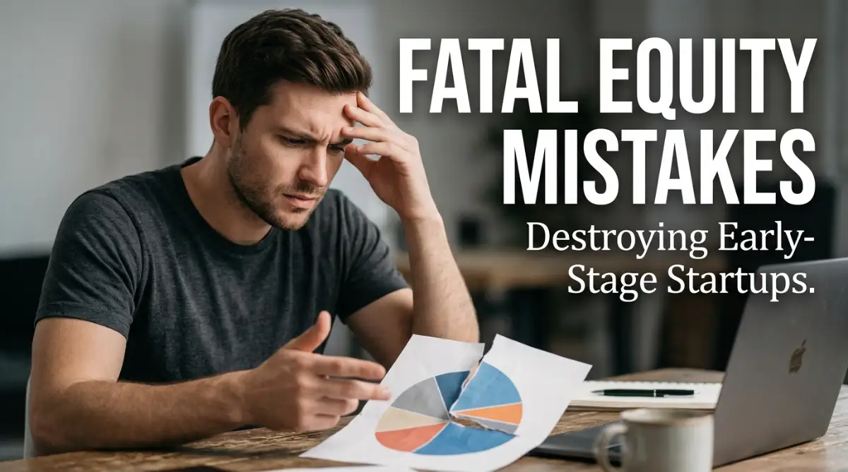 Fatal Equity Splitting Mistakes That Secretly Destroy Early-Stage Tech Startups