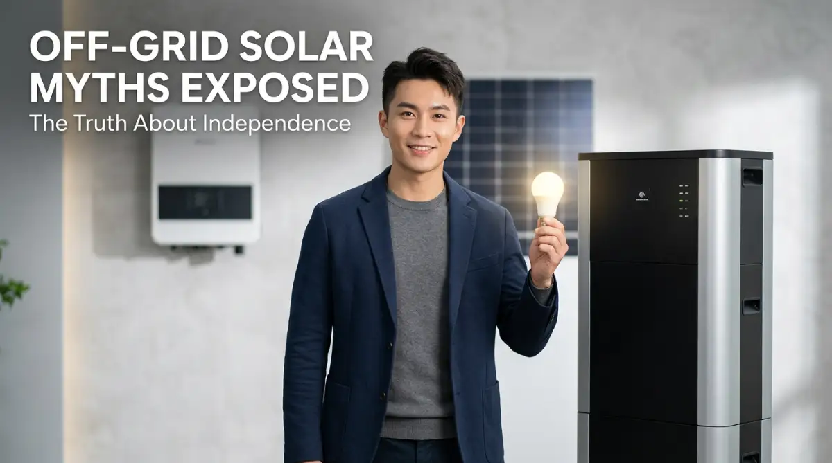 Exposing the Biggest Myths About Living Entirely on Off-Grid Solar Power